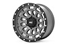 87170912G 87-Series Wheel, Simulated Beadlock, Size: 17" x 8.50", Bolt Pattern: 6 x 5.50" [Gray/Black] - image 1