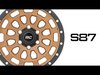 87170918 87-Series Wheel, Simulated Beadlock, Size: 17" x 8.50", Bolt Pattern: 5 x 5" [Bronze/Black] - image 2