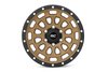 87172512 Rough Country 87 Series Wheel, Simulated Beadlock, Bronze/Black, 17x8.5, 6x5.5, +25mm - image 2