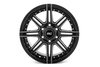 88201013 88-Series Wheel, One-Piece, Size: 20" x 10", Bolt Pattern: 5 x 4.50" [Gloss Black] - image 2