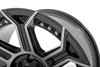 89170913 One-Piece 89-Series Wheel [Size: 17" x 9”] Black Machined Gun Metal - image 2