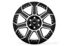 89201013 One-Piece 89-Series Wheel [Size: 20" x 10”] Black Machined Gun Metal - image 3