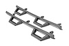90765B Jeep Contoured Drop Steps (07-18 Wrangler JK Unlimited, 4-Door) - image 1