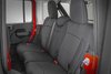 91010 Jeep Neoprene Seat Cover Set, Black (18-20 Wrangler JL Unlimited) - image 3