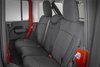91012 Jeep Neoprene Seat Cvr Set, Black (18-20 Wrnglr JL Unlmtd w/Rear Center Armrest) - image 4