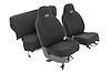 91021A Seat Covers, Non Detach Headrest FR and Rear, Jeep Cherokee XJ (84-96) - image 1