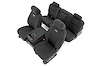 91033 GM Neoprene Front and Rear Seat Covers; Black (07-13 1500; 11-13 2500) - image 1