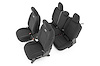 91038 Jeep Neoprene Seat Cover Set w/Rear Cup Holder Black (2020 Gladiator JT) - image 1