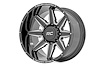 91201212M 91M-Series Wheel, One-Piece, Size: 20" x 12", Bolt Pattern: 6 x 5.50" [Gloss Black]