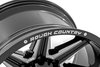 91201212M 91M-Series Wheel, One-Piece, Size: 20" x 12", Bolt Pattern: 6 x 5.50" [Gloss Black] - image 3