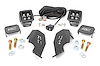 92034 Honda Dual LED Cube Kit (19-20 Talon; Black Series w/ Cool White DRL)