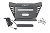 92078 Winch Mounting Plate; 10 in.; Black Slimline; Winch Mount Only; Fits  RC Winch PN[RS4500S];