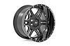92201212 92-Series Wheel, Machined One-Piece, Size: 20" x 12", Bolt Pattern: 6 x 5.50" [Gloss Black] - image 1