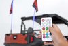 93004 Multi-Function UTV LED Whip Lights w/ Remote Control - image 3