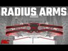 93102 Radius Arm Kit; 10 MM; 2 Upper/Lower Trailing Arms; Trailing Arm Plate; Incl. Hardware; - image 2
