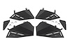 93105 Lower Door Panel Set; Aluminum; - image 1