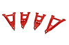 93155RED Red Forged Alum High Clearance 2 in. Fwd Offset Control Arms w/Ball Joints, Polaris Ranger 1000XP - image 1