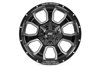 93209012 93-Series Wheel, Size: 20" x 9", Bolt Pattern: 6 x 5.50" / 6 x 135 mm [Finish: Machined Black] - image 3