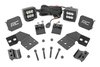Front Mount 2 in. Black LED Light Kit Pair for 2024-2025 Polaris XPEDITION Models