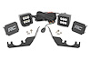 94006 LED Light, Rear Mount, 2 in. Black Pair, Spot, Kawasaki Teryx