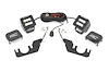 94007 LED Light Kit, Rear Mount, 2 in. Black Pair, Flood, Kawasaki Teryx 800/Teryx4 800