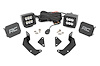 96103 LED Light Kit, Cage Mount, 2 in. Black Pair, CFMoto UForce 1000/1000XL