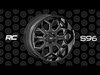 96200912 One-Piece Series 96 Wheel; Machined; Gloss Black; 20X9 [6X5.5]; -12mm; - image 3