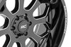 96201012A 96-Series Wheel, One-Piece, Size: 20" x 10", Bolt Pattern: 6 x 5.50" [Gloss Black] - image 3