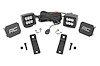 97081 LED Light, Rear Mount, 2 in. Black Pair, Spot, Can-Am Maverick Sport