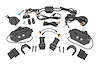 99205 UTV Aluminum Side Mirrors, Blinker Kit, 1.5-2" Roll Cage (Universal) - image 1