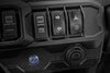 99205 UTV Aluminum Side Mirrors, Blinker Kit, 1.5-2" Roll Cage (Universal) - image 3