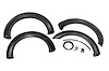 A-F20911-UM Defender Pocket Fender Flares , Black, Fits Select Ford F150 2WD/4WD - image 1