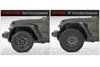 A-J02022 WF1 Fender Flares, Jeep Gladiator JT 4WD - image 2
