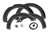 F-F11202-M7 Pocket Fender Flares, M7 Carbonized Gray, Ford Ranger 2WD/4WD (2019-2023) - image 1