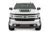 HS10010-GBA Hood Scoop, GBA Black, 2019-2024 Silverado 1500 - image 2