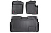 M-50912 Heavy Duty Floor Mats - Front and Rear Combo (SuperCrew Cab Models) - image 1