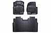 M-51512 Heavy Duty Floor Mats - Front and Rear Combo (SuperCrew Cab Models) - image 1