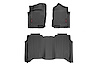 M-81715 Heavy Duty Floor Mats; Front/Rear; Front Bench Seat; - image 1