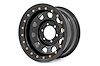 RC51-5165SL Steel Simulated Bead Lock Wheel, Black, 15x10, 5x4.5, 3.30 Bore, -39