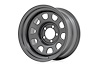 RC51-7655G Steel Wheel, Gray, 17x9, 6x5.5, 4.25 Bore, -12 - image 1