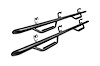 RCT0777QC Cab Length Nerf Steps (Double Cab Models) - image 1