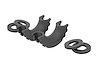 RS101 D-Ring Isolators (Black, Pair) - image 1