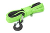 RS142 Green 1/4in Synthetic Winch Rope, UTV, ATV