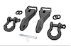 RS170 GM Tow Hook to Shackle Conversion Kit w/ D-Ring and Rubber Isolators - image 1