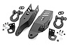 RS172 Tow Hook To Shackle Conversion Kit; w/Standard D-Ring And Rubber Isolators; - image 1