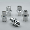 LN-317SP Billet Aluminum Lug Nut Set, 12-Point, 12 mm x 1.5, Shank Seat [Polished]