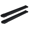 1701-0017BT 6 in OEM Style Slide Track Running Boards, Black Aluminum, Fits Select Chevy Silverado/GMC Sierra 1500/2500/3500 - image 1