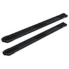 1703-0344BT 6 in OEM Style Slide Track Running Boards, Black Aluminum, 99-16 Ford F-250/F-350 Super Duty Crew Cab - image 1