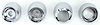 DB-57-4 Dash Bezel Set 1957 Chevy - image 1