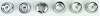 DB-57-6 Dash Bezel Set 1957 Chevy - image 1
